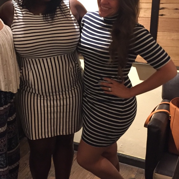 GAP Dresses & Skirts - ⚡️Sale⚡️Blue and Gray Gap Mock Neck Dress